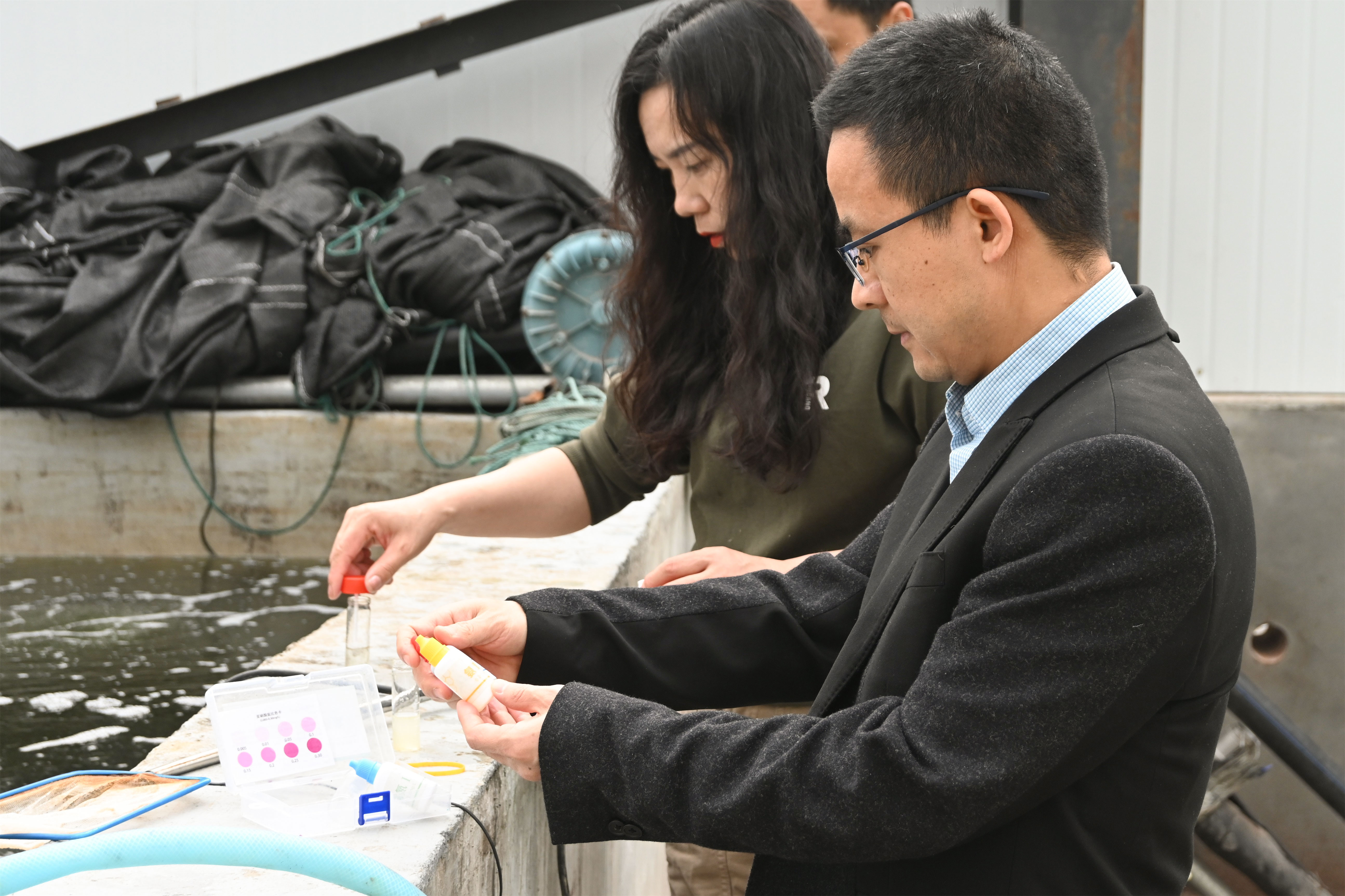 泉州市海洋与渔业局援疆专技人才赴基层开展产业调研_图片新闻_新闻动态_泉州市海洋与渔业局